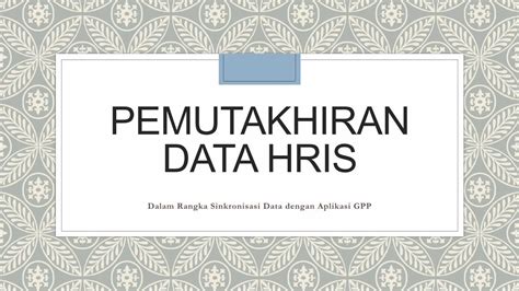 hris kemenkeu